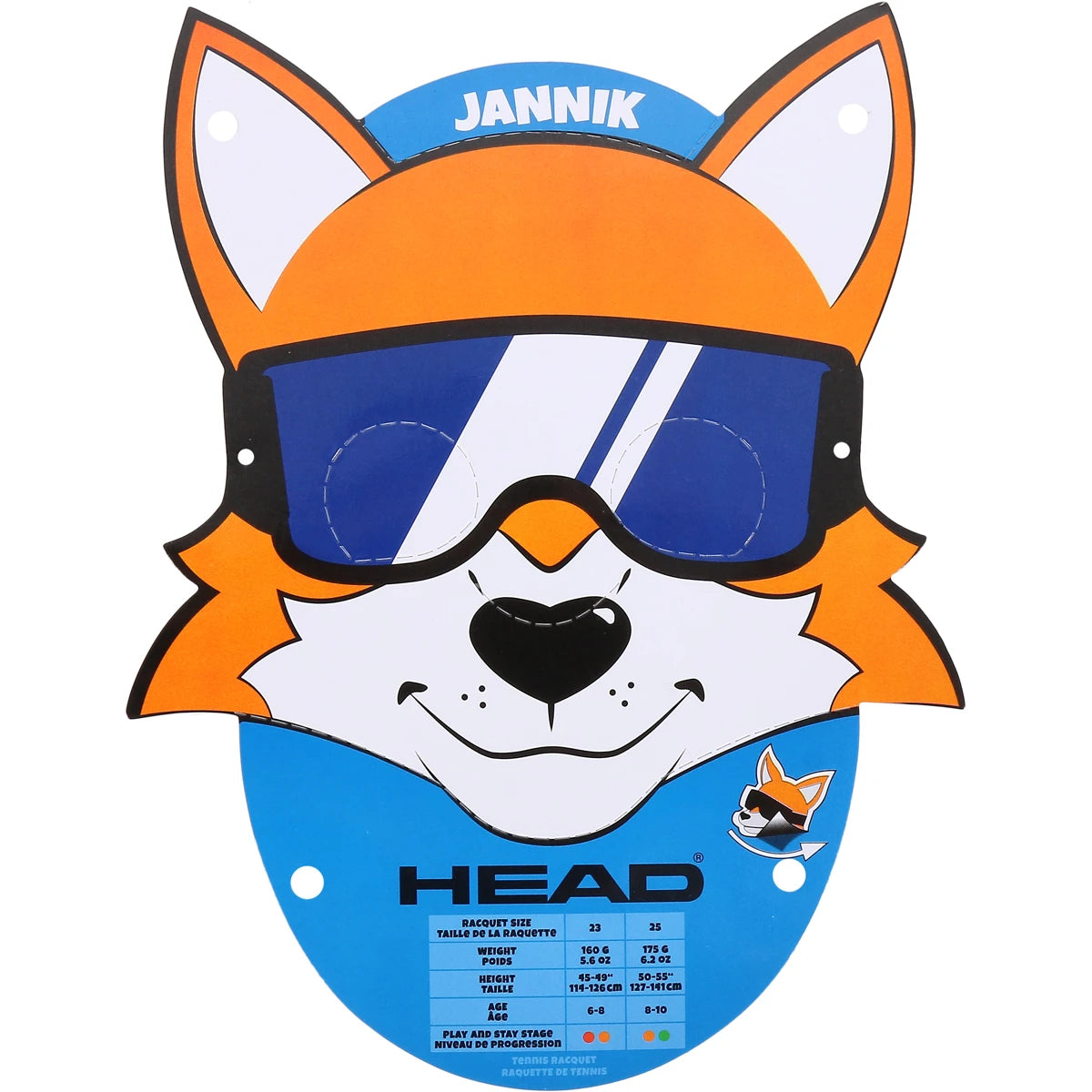 RAQUETA HEAD JUNIOR JANNIK 25