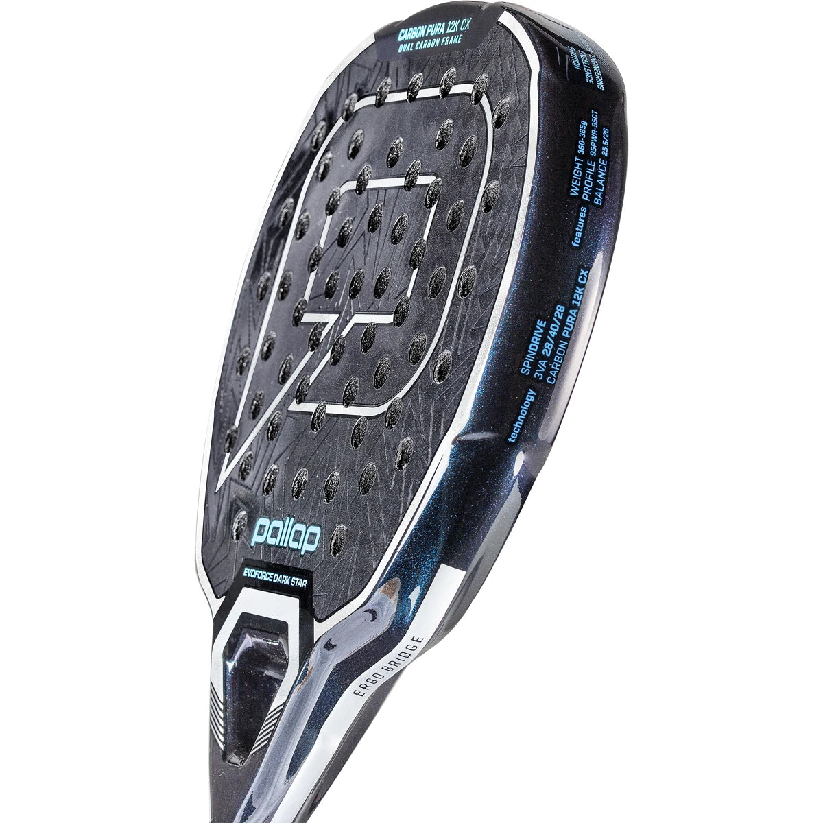 Raqueta Test Padel Pallap Evoforce Dark Star