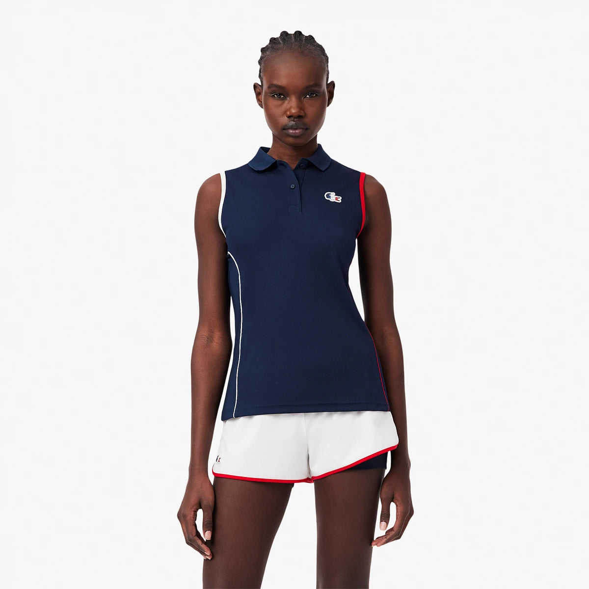 CAMISETA DE TIRANTES LACOSTE MUJER FRENCH TEAM