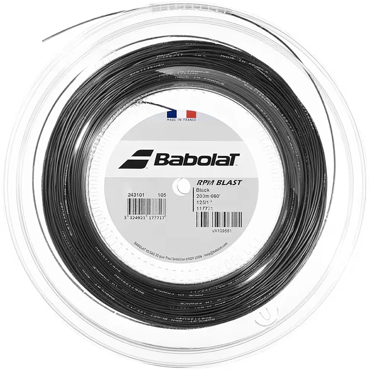 BOBINA BABOLAT RPM BLAST (200 METROS)