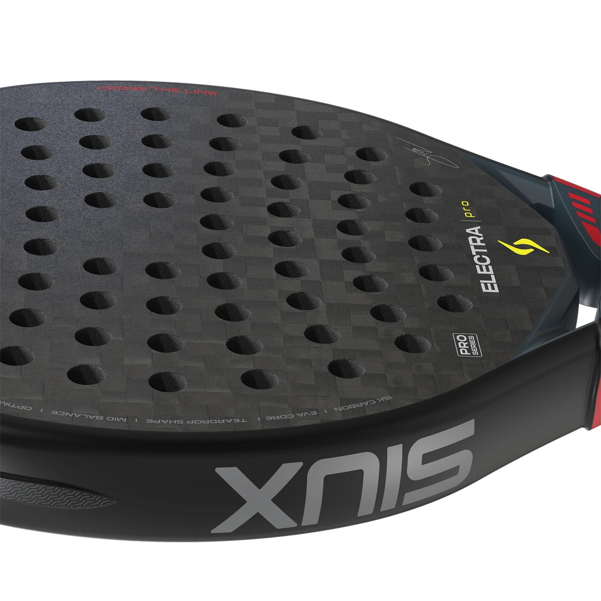 Raqueta Test de Pádel Siux Electra Pro 2026 Shadow Red