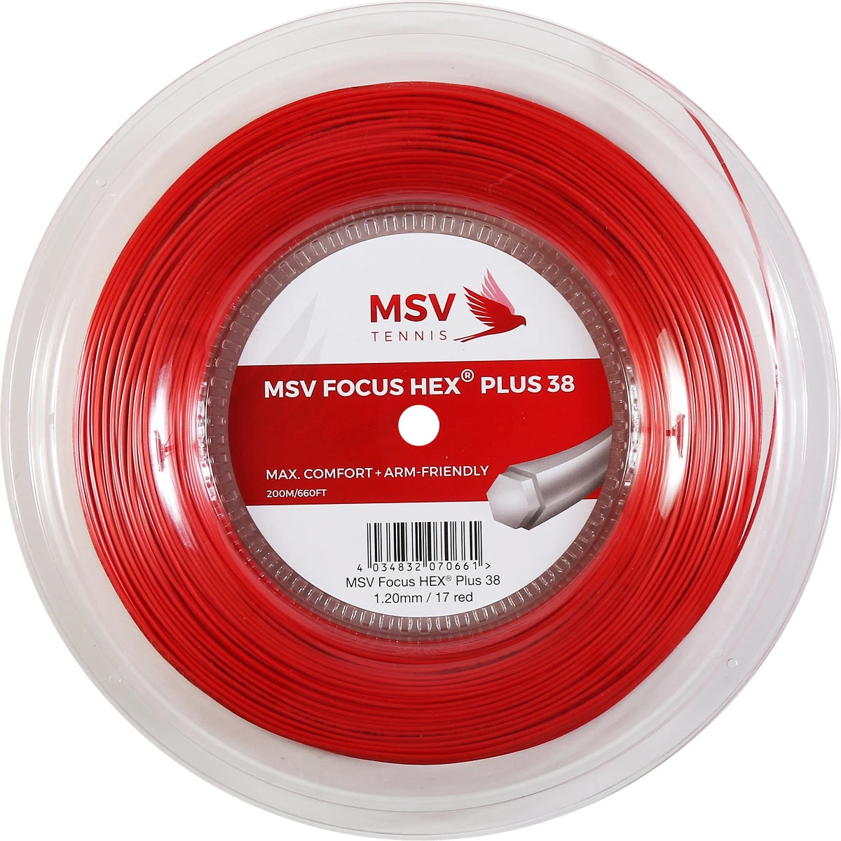 BOBINA MSV FOCUS HEX PLUS 38 (200 METROS)