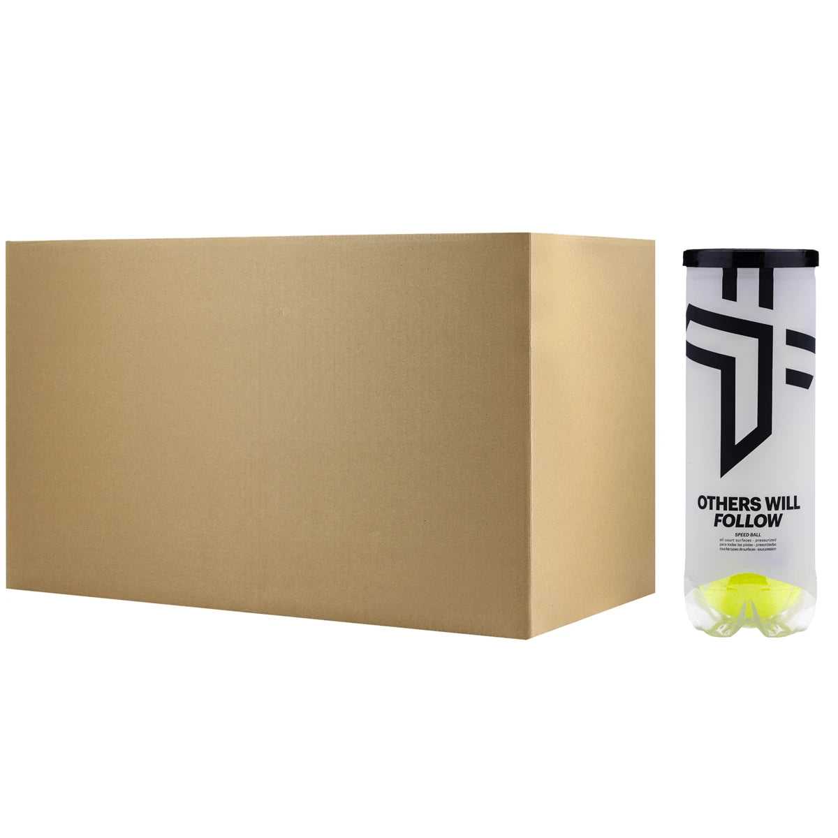 CAJA DE 24 TUBOS DE 3 PELOTAS DE PÁDEL OXDOG BOOST+