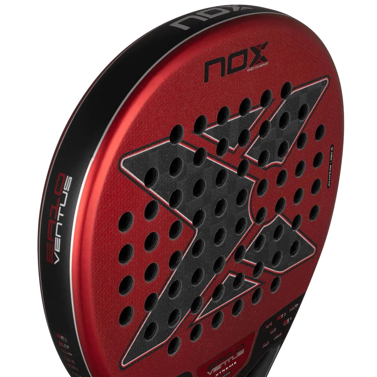 RAQUETA DE PÁDEL NOX EA10 VENTUS HYBRID 12K XTREME BY EDU ALONSO 2026