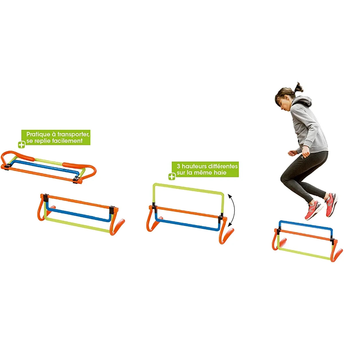 MINI VALLA DE SALTO AJUSTABLE 15, 22 Y 30CM