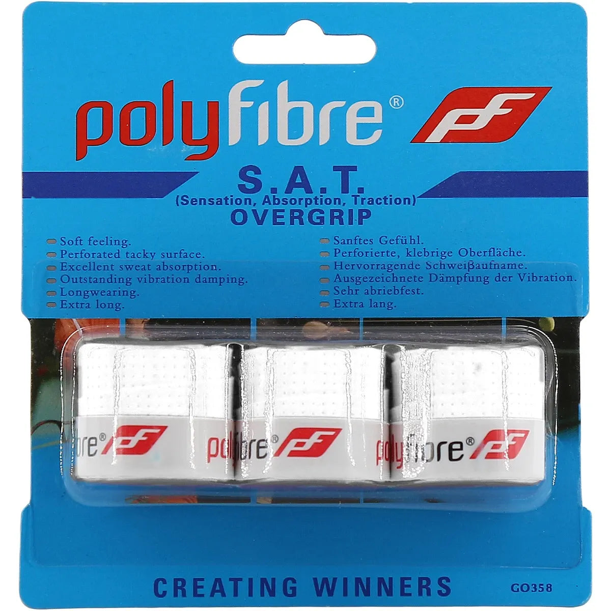SOBREGRIPS POLYFIBRE S.A.T x3