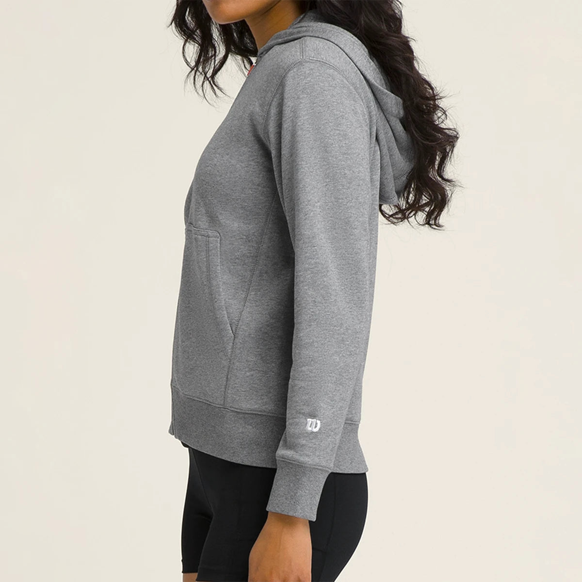 SUDADERA CON CAPUCHA WILSON MUJER TEAM ZIP