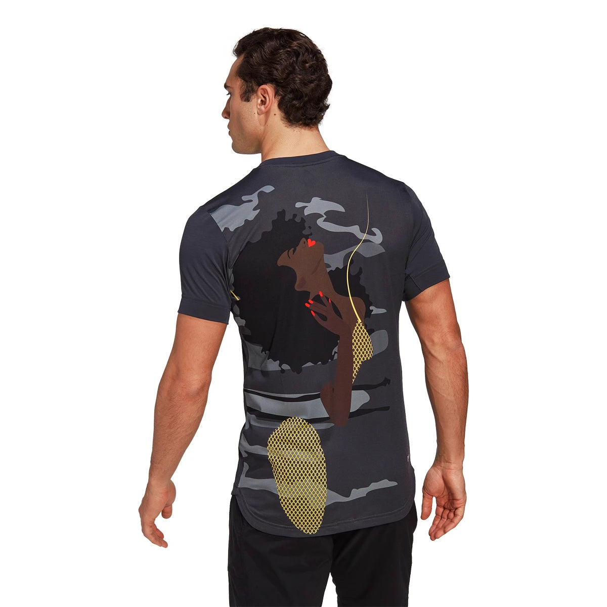 CAMISETA ADIDAS UNISEX NEW YORK PRINTED THEBE MAGUGU