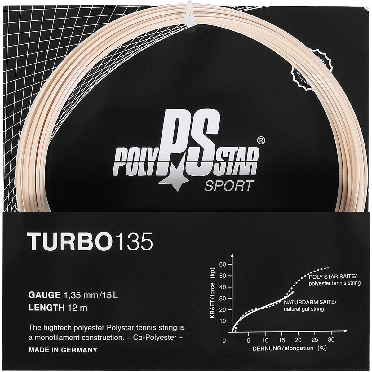 CORDAJE POLYSTAR TURBO (12 METROS)