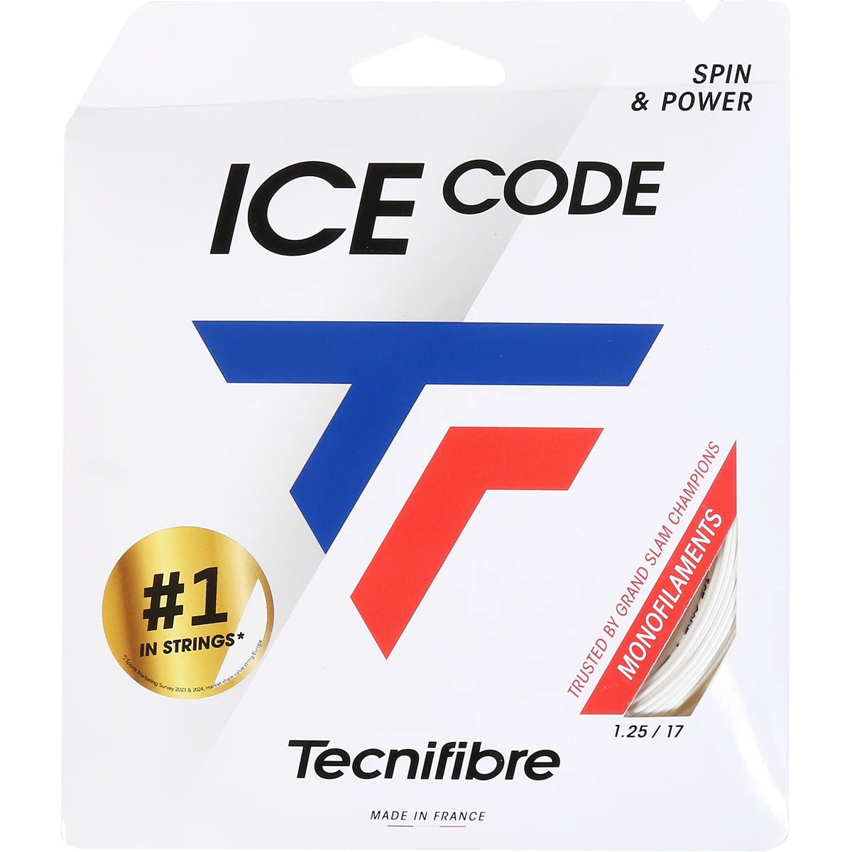 CORDAJE TECNIFIBRE ICE CODE (12 METROS)