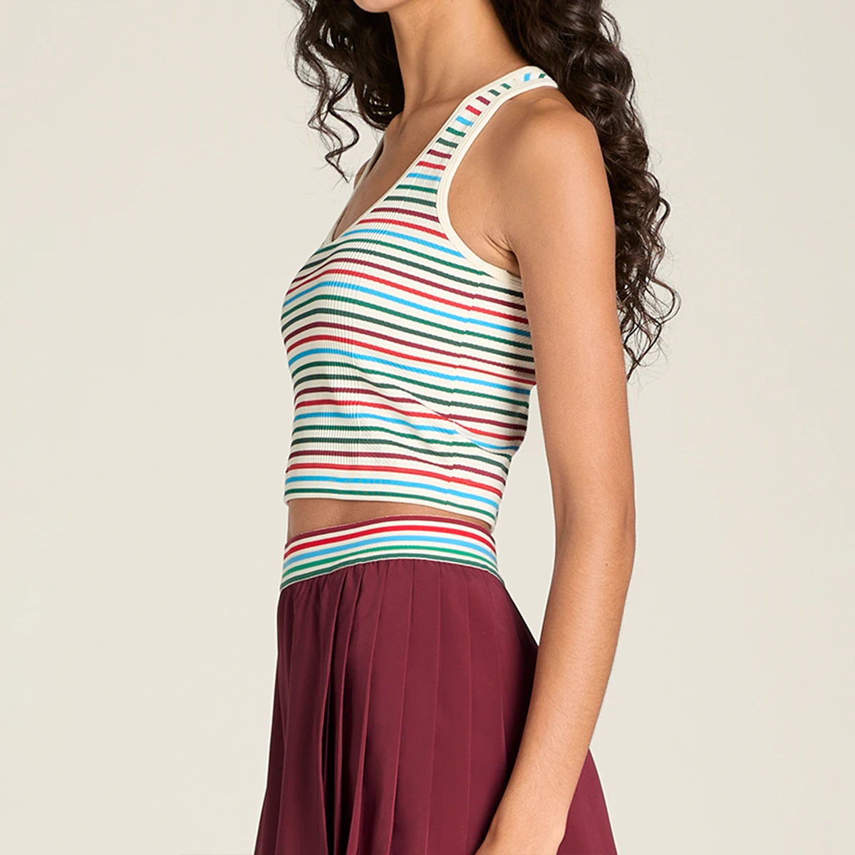 CAMISETA DE TIRANTES WILSON MUJER EVERYDAY BRAMI RAYAS