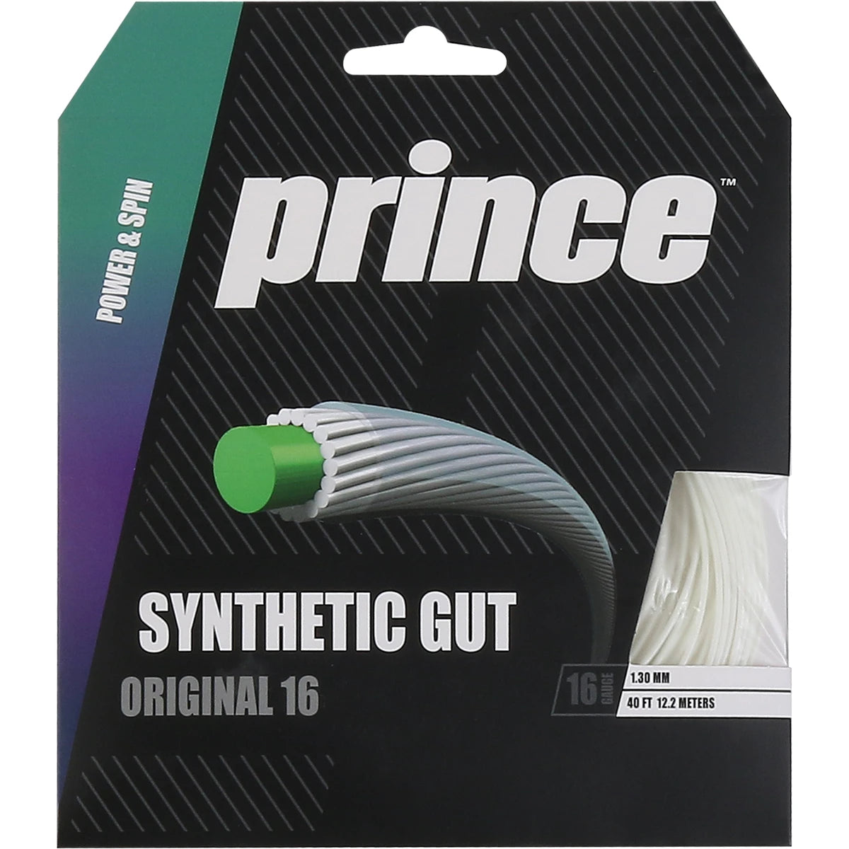 CORDAJE PRINCE SUPER SYNTHETIC GUT ORIGINAL 16 (12 METROS)