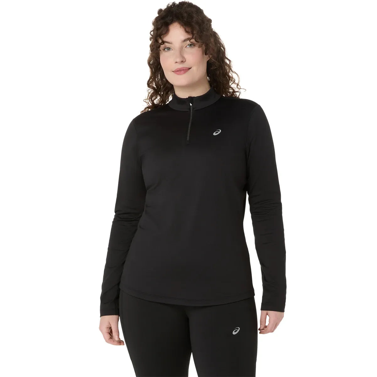 CAMISETA ASICS MUJER CORE MANGA LARGA 1/2 CREMALLERA