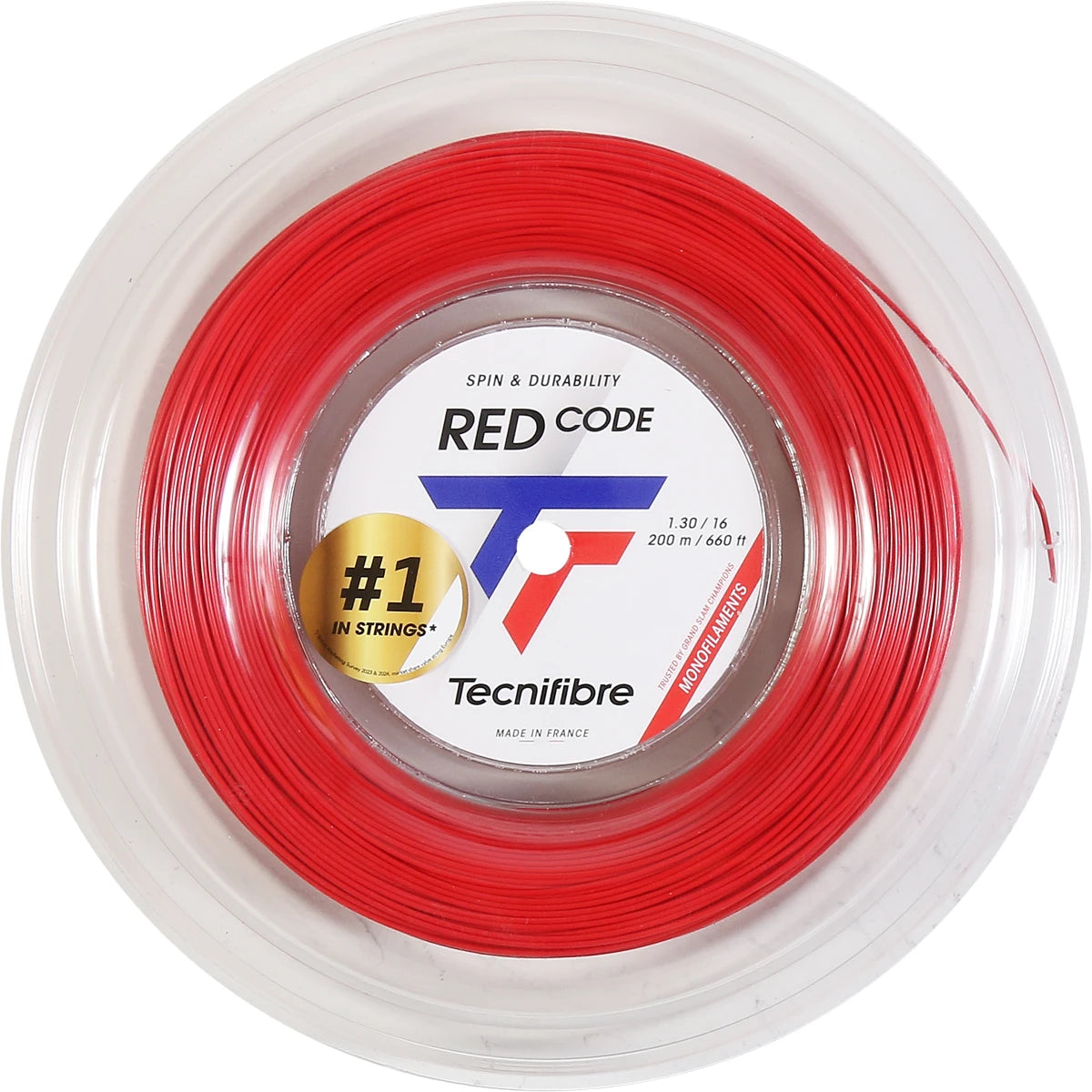 BOBINA TECNIFIBRE PRO RED CODE (200 METROS)