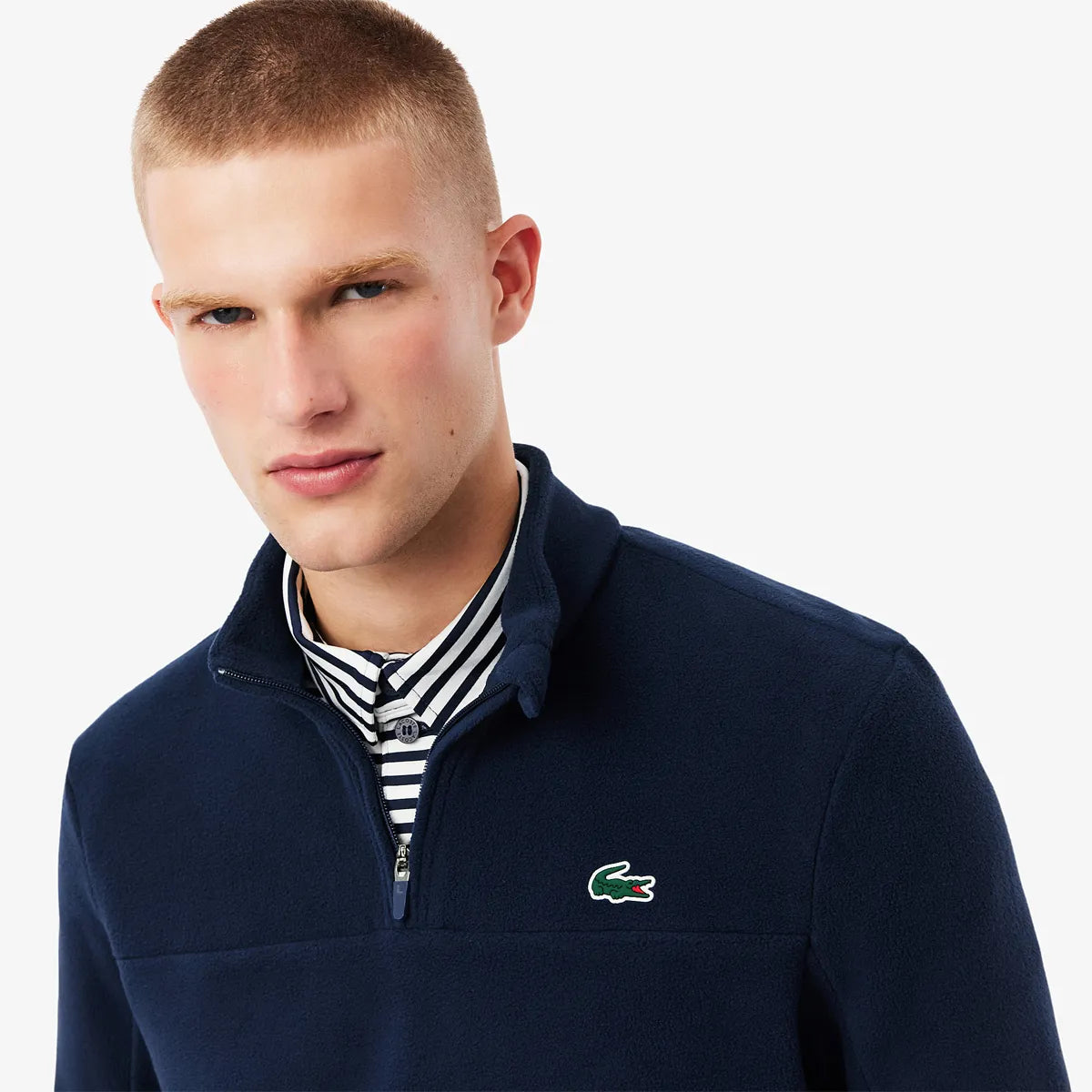 SUDADERA LACOSTE CORE PERFORMANCE POLAR 1/2 CREMALLERA