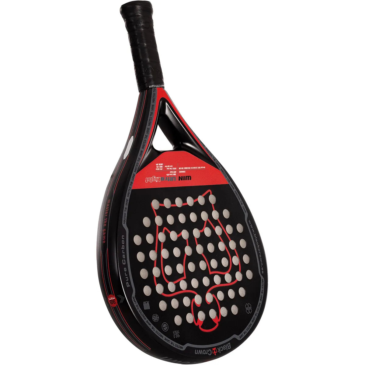 RAQUETA DE PÁDEL BLACK CROWN WIN ULTRA LIGHT