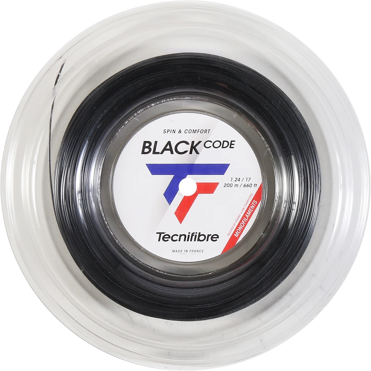 BOBINA TECNIFIBRE BLACK CODE (200 METROS)