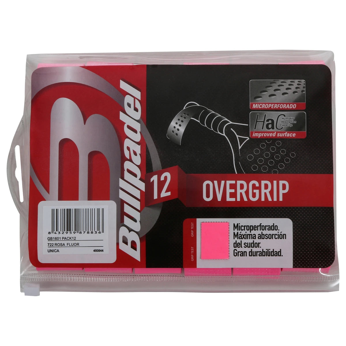 SOBREGRIPS BULLPADEL GB1601 CONFORT x12