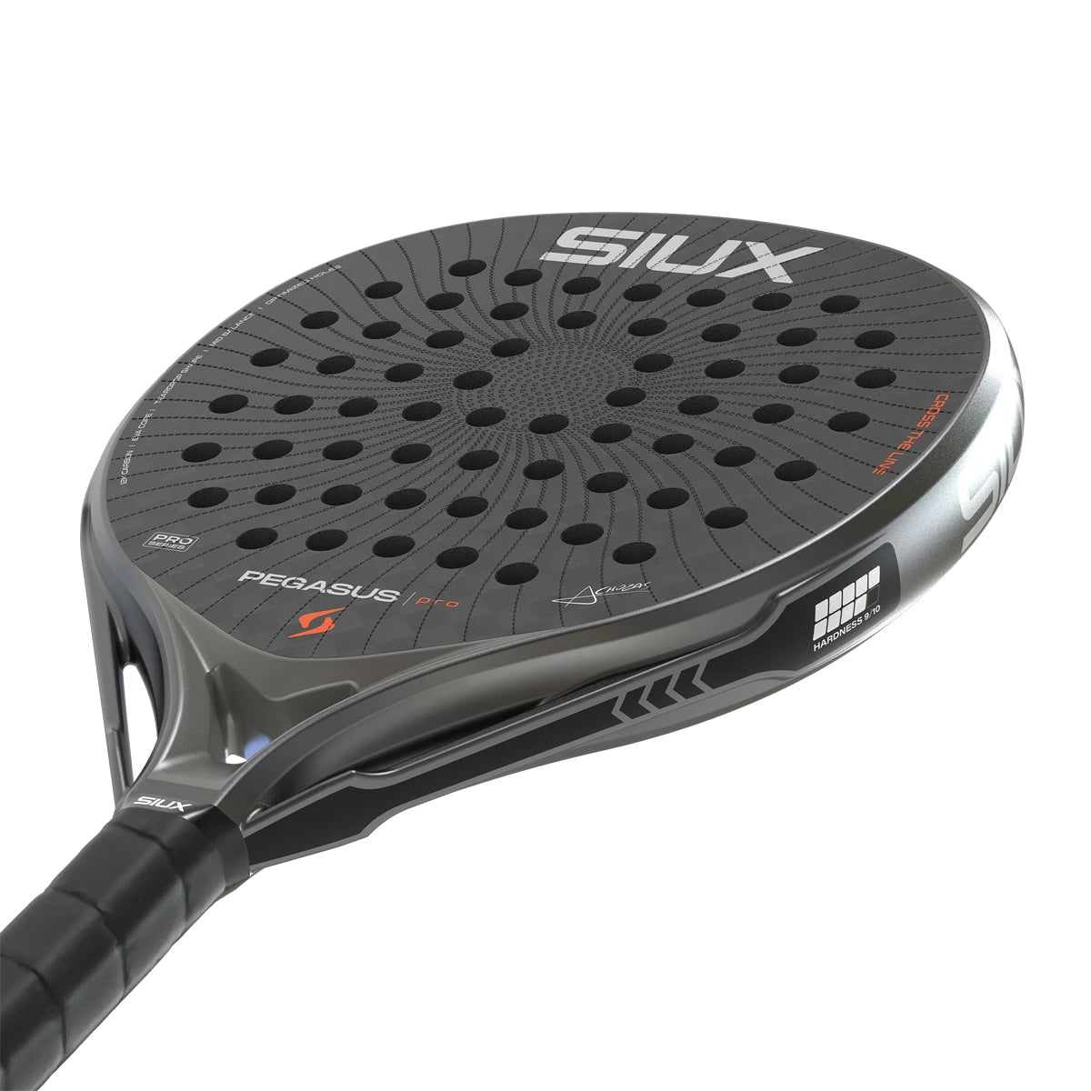 Raqueta Test de Pádel Siux Pegasus Pro 2026 Storm Grey