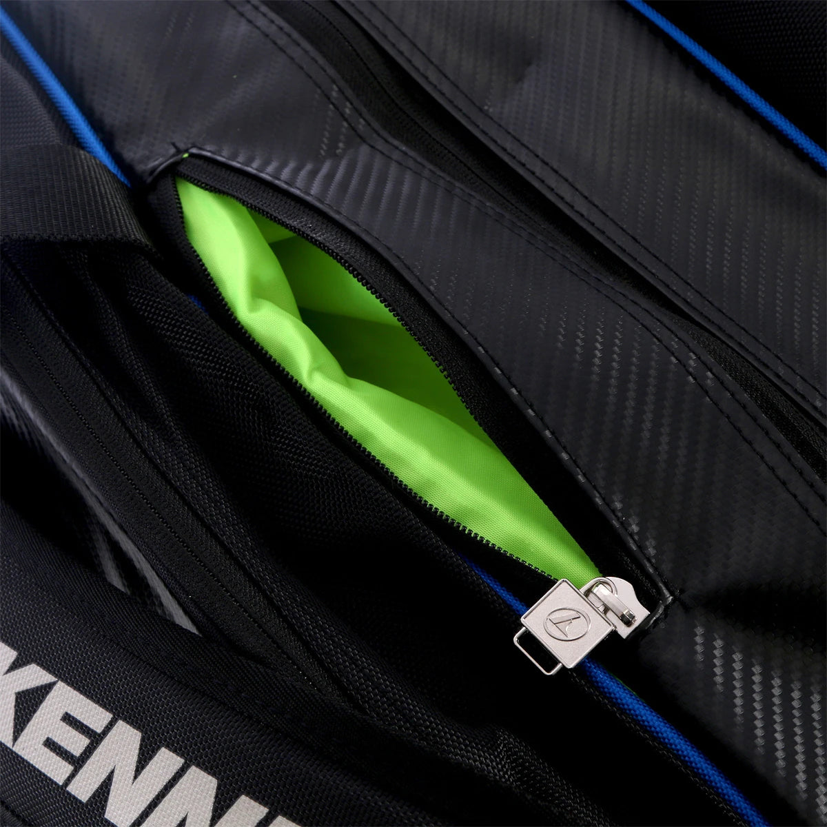 BOLSA DE TENIS THERMO PRO KENNEX TRIPLE BLACK/BLUE