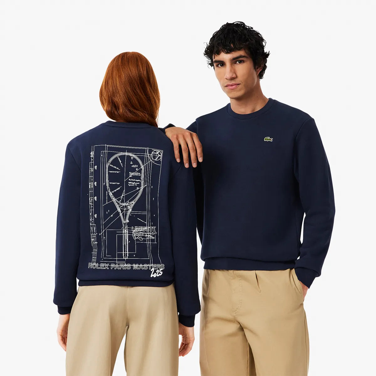 SUDADERA LACOSTE ROLEX PARIS MASTERS
