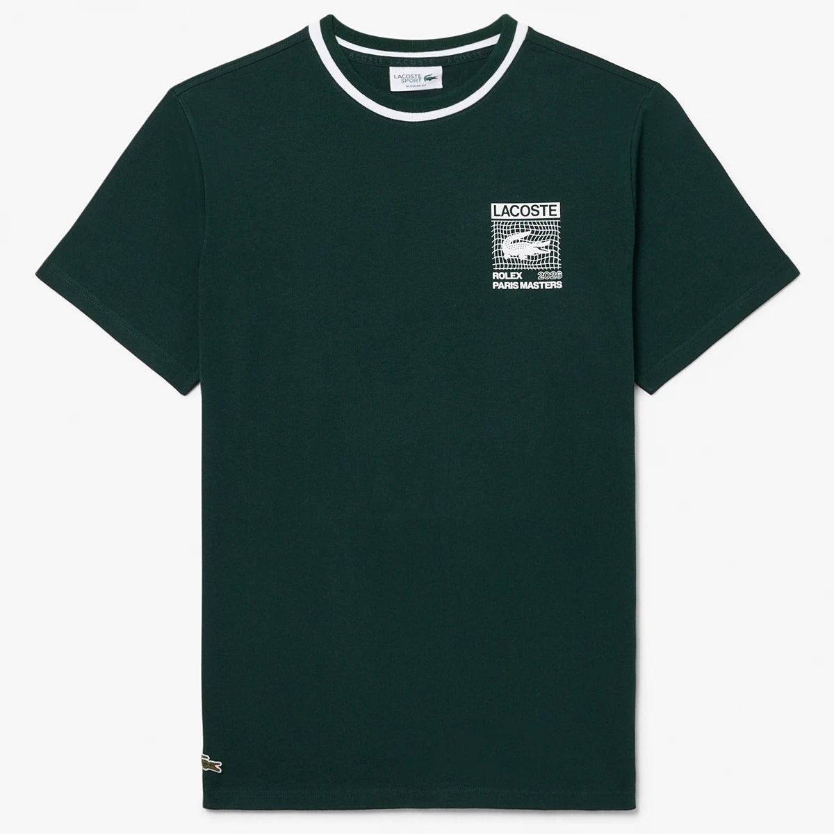 CAMISETA LACOSTE ROLEX PARIS MASTERS GRAPHIC