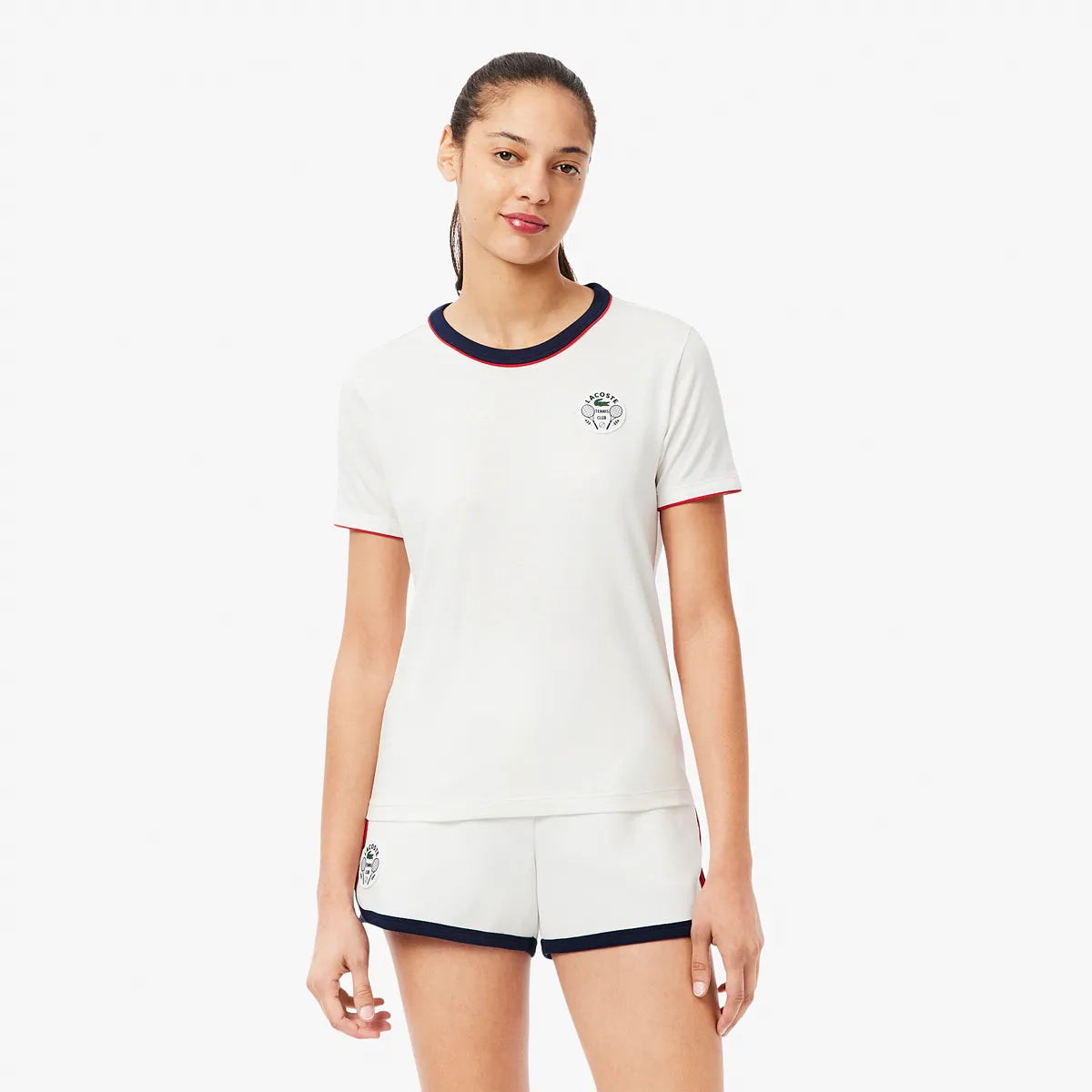 CAMISETA LACOSTE MUJER HERITAGE