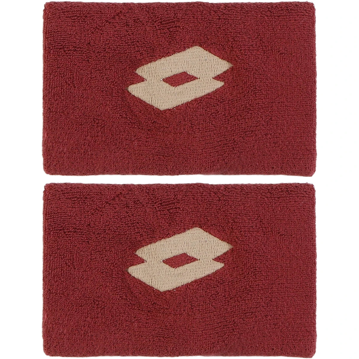 PAR DE MUÑEQUERAS LOTTO TENIS DOBLE ANCHURA 5"