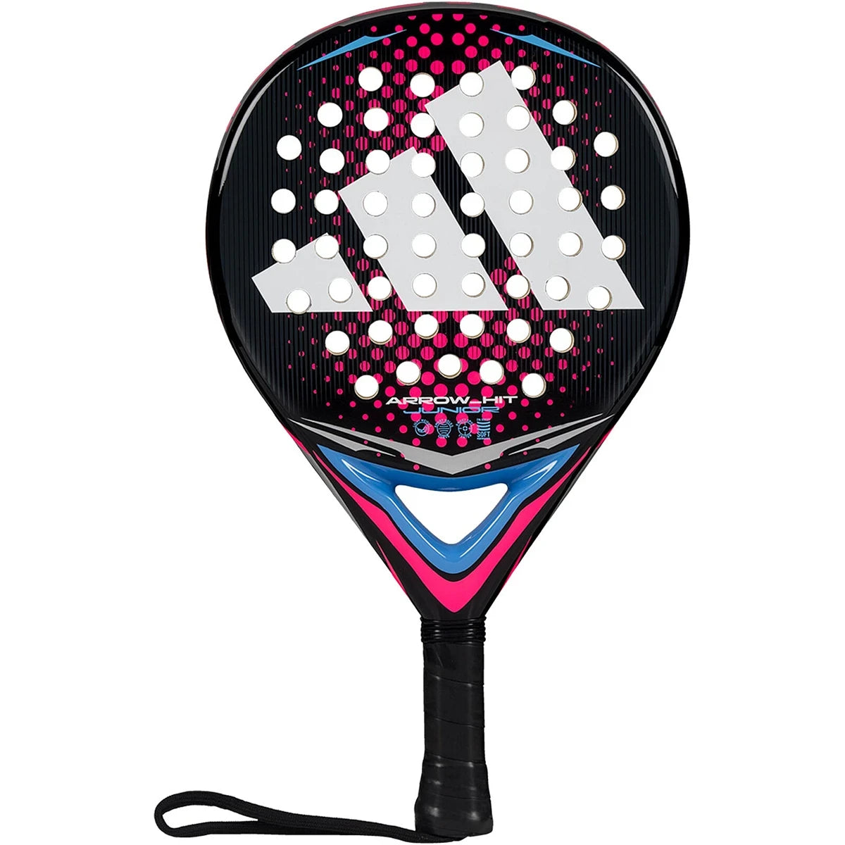 PALA ADIDAS ARROW HIT JUNIOR BLANCO/ROSADO