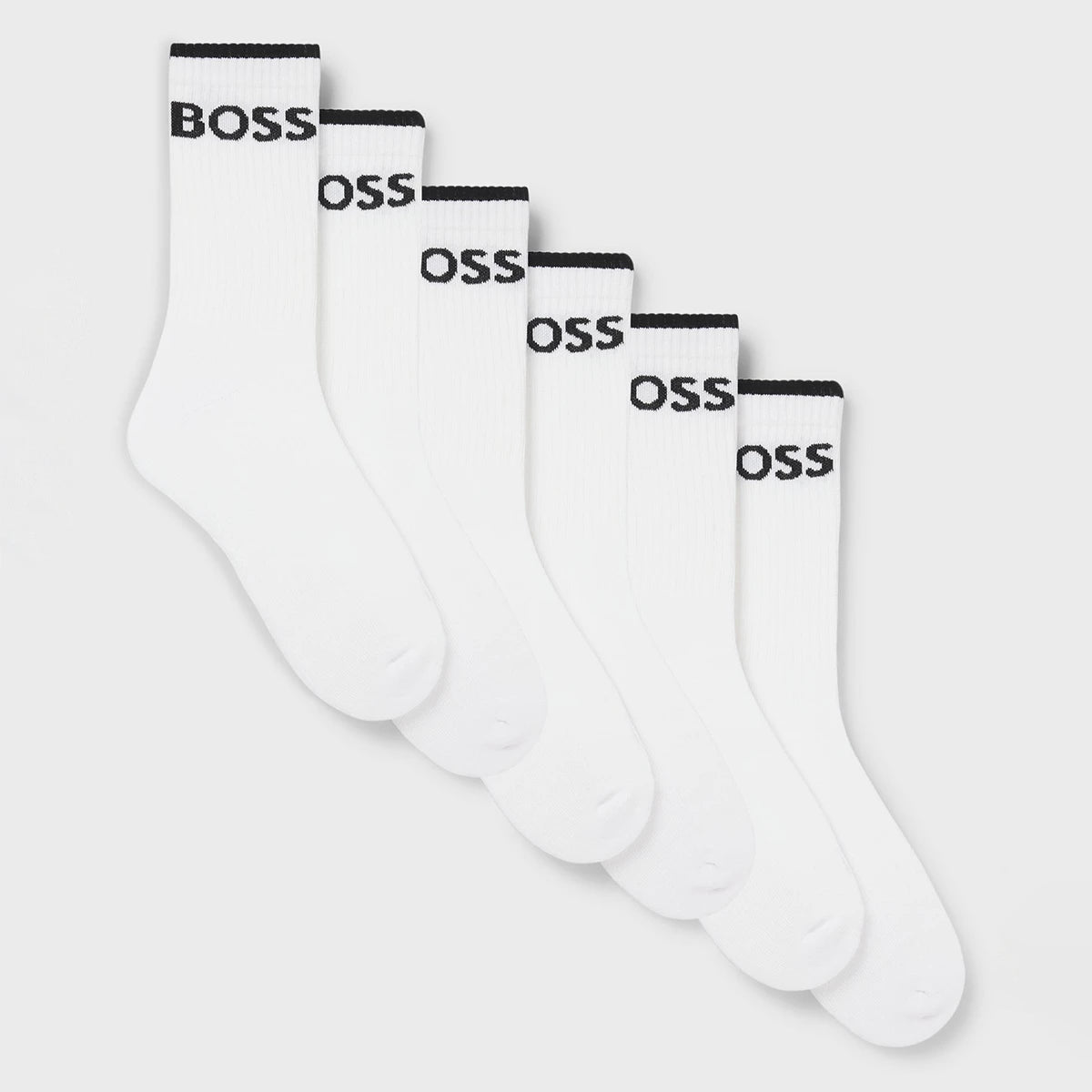6 Pares de Calcetines Boss Stripe