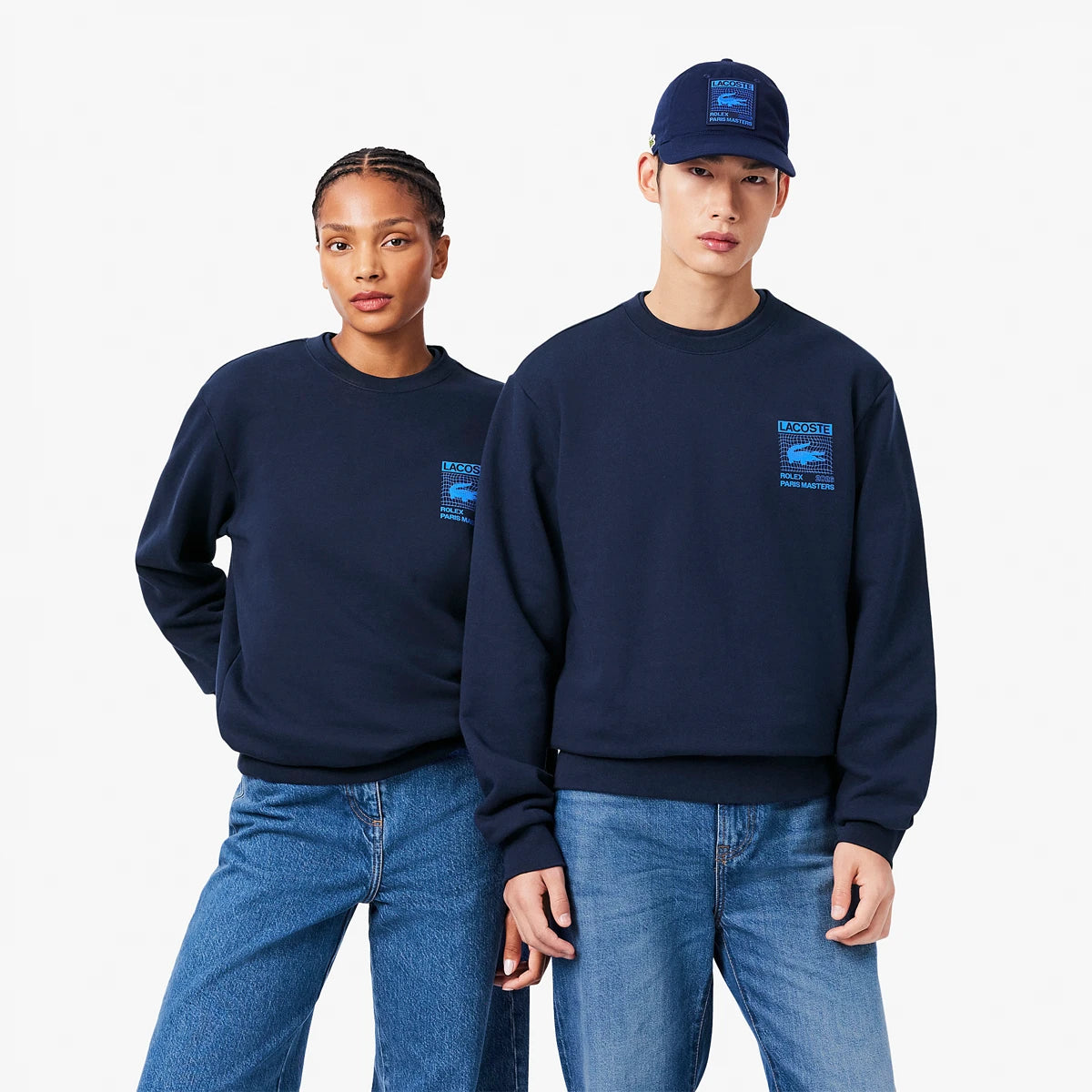 SUDADERA LACOSTE ROLEX PARIS MASTERS GRAPHIC