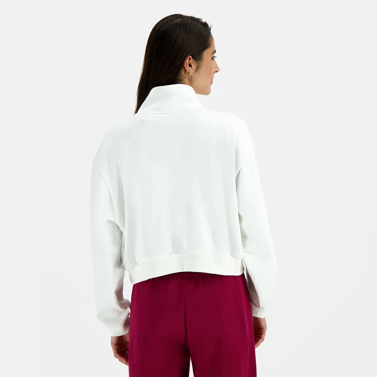 SUDADERA LE COQ SPORTIF MUJER HERITAGE 1/2 CREMALLERA