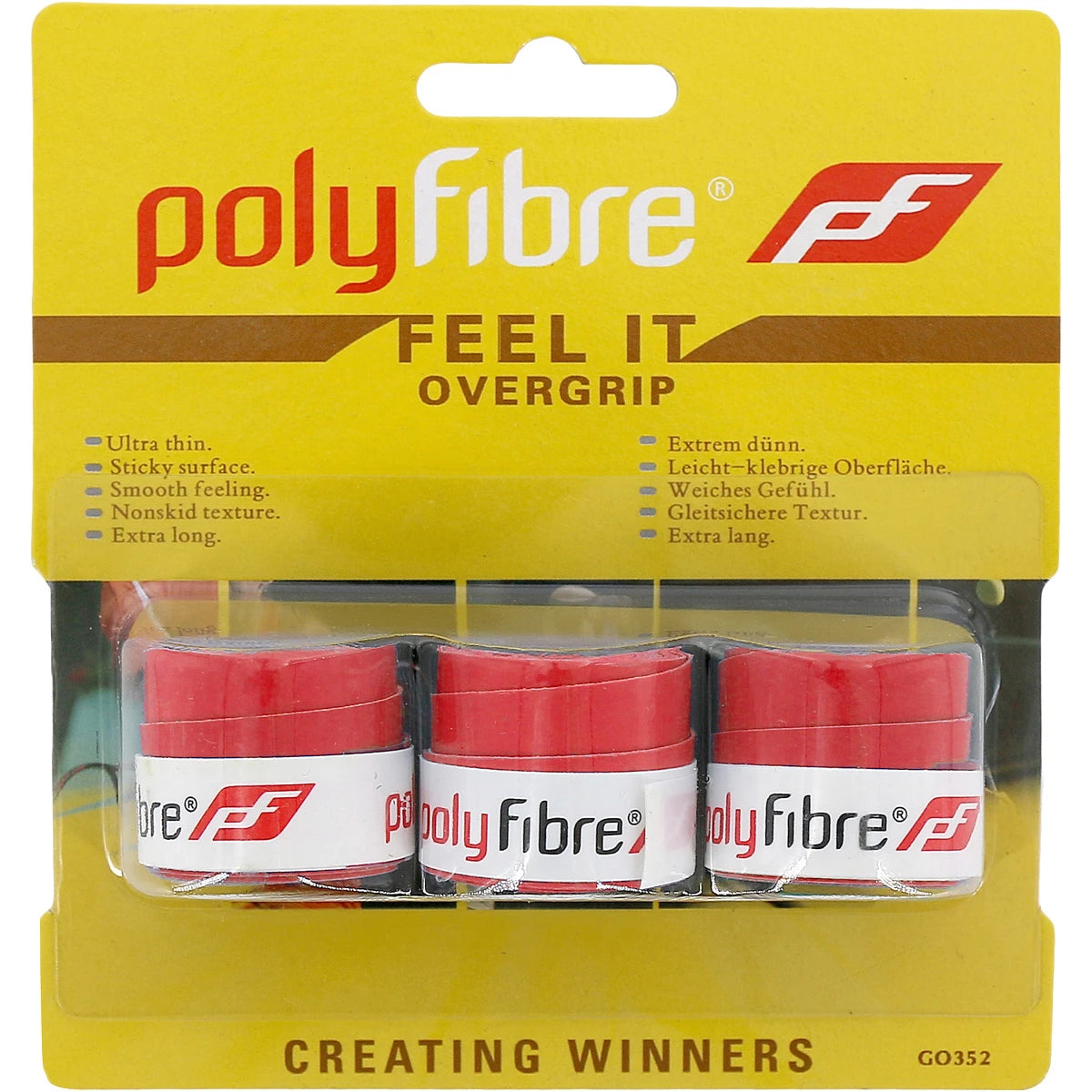 SOBREGRIPS POLYFIBRE FEEL IT x3