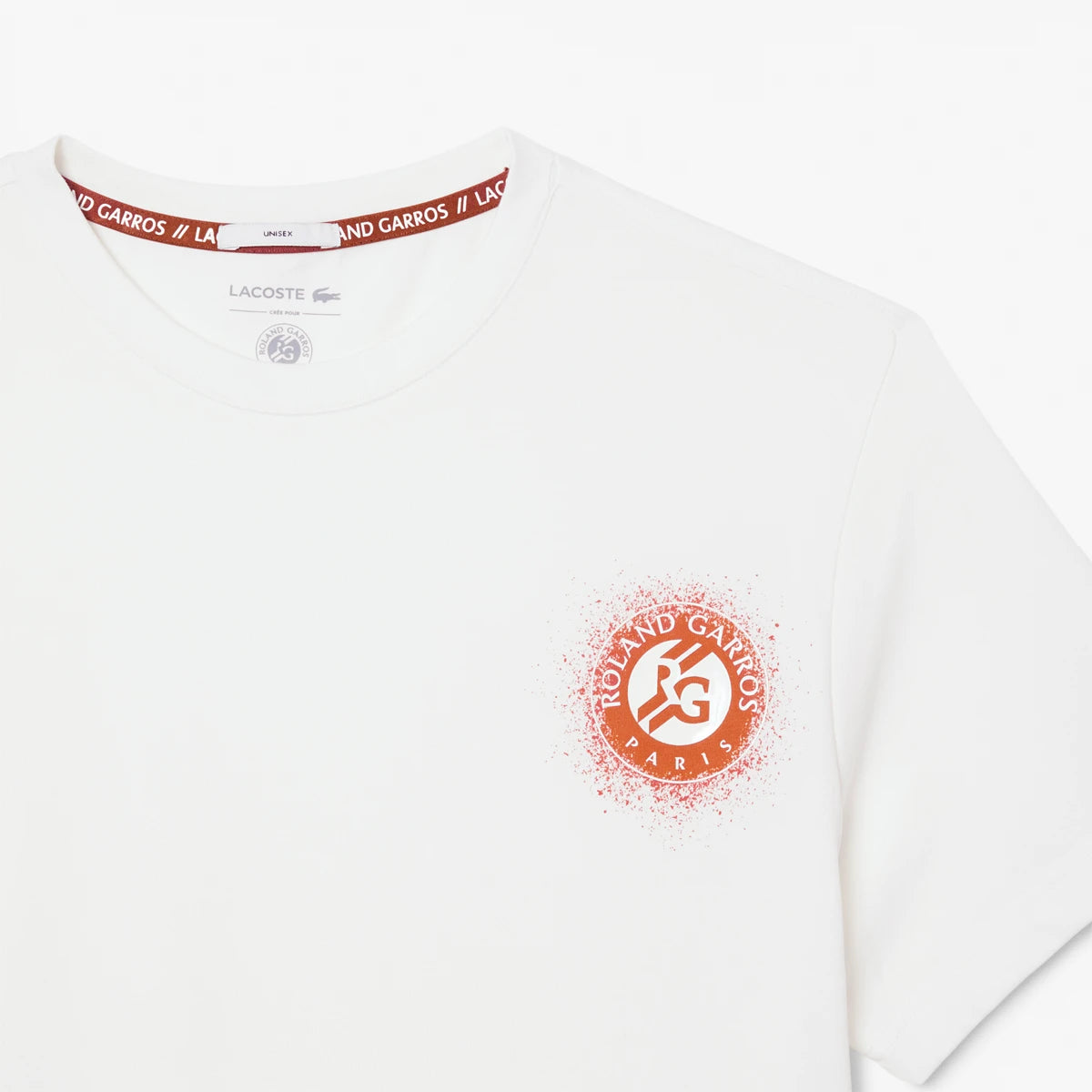 CAMISETA LACOSTE ROLAND-GARROS SPRAY LOGO