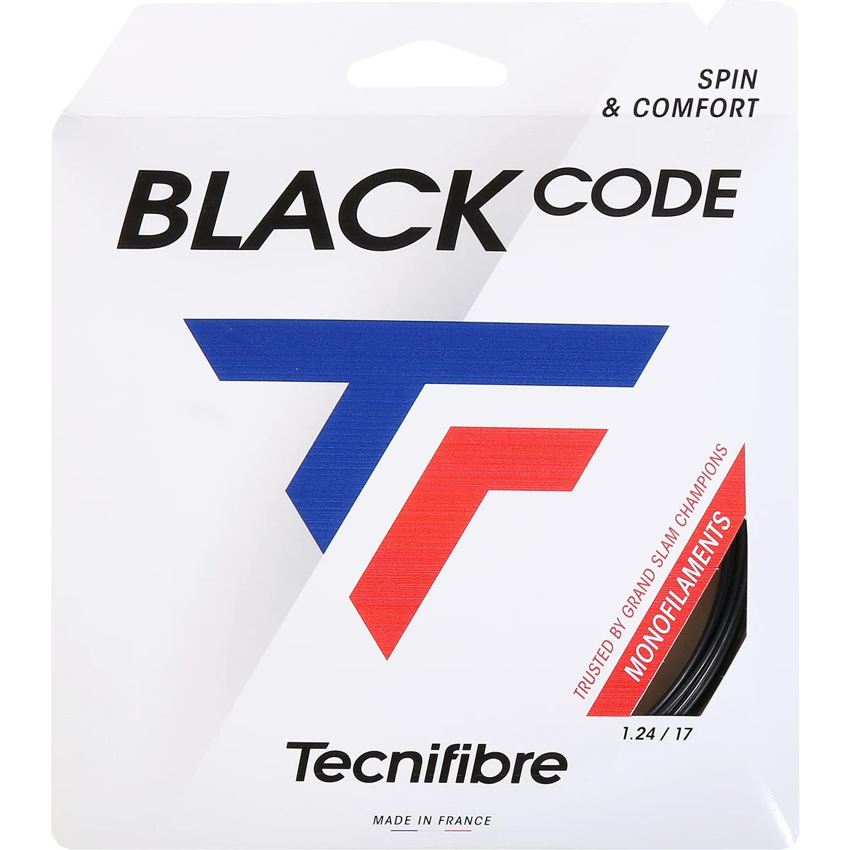 CORDAJE TECNIFIBRE BLACK CODE (12 METROS)