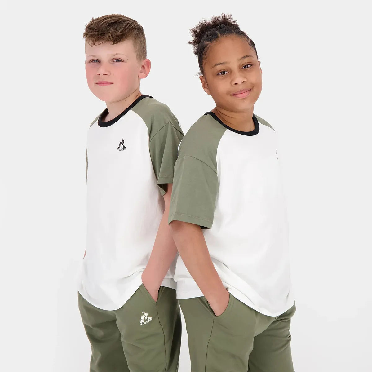 CAMISETA LE COQ SPORTIF JUNIOR GRÁFICA