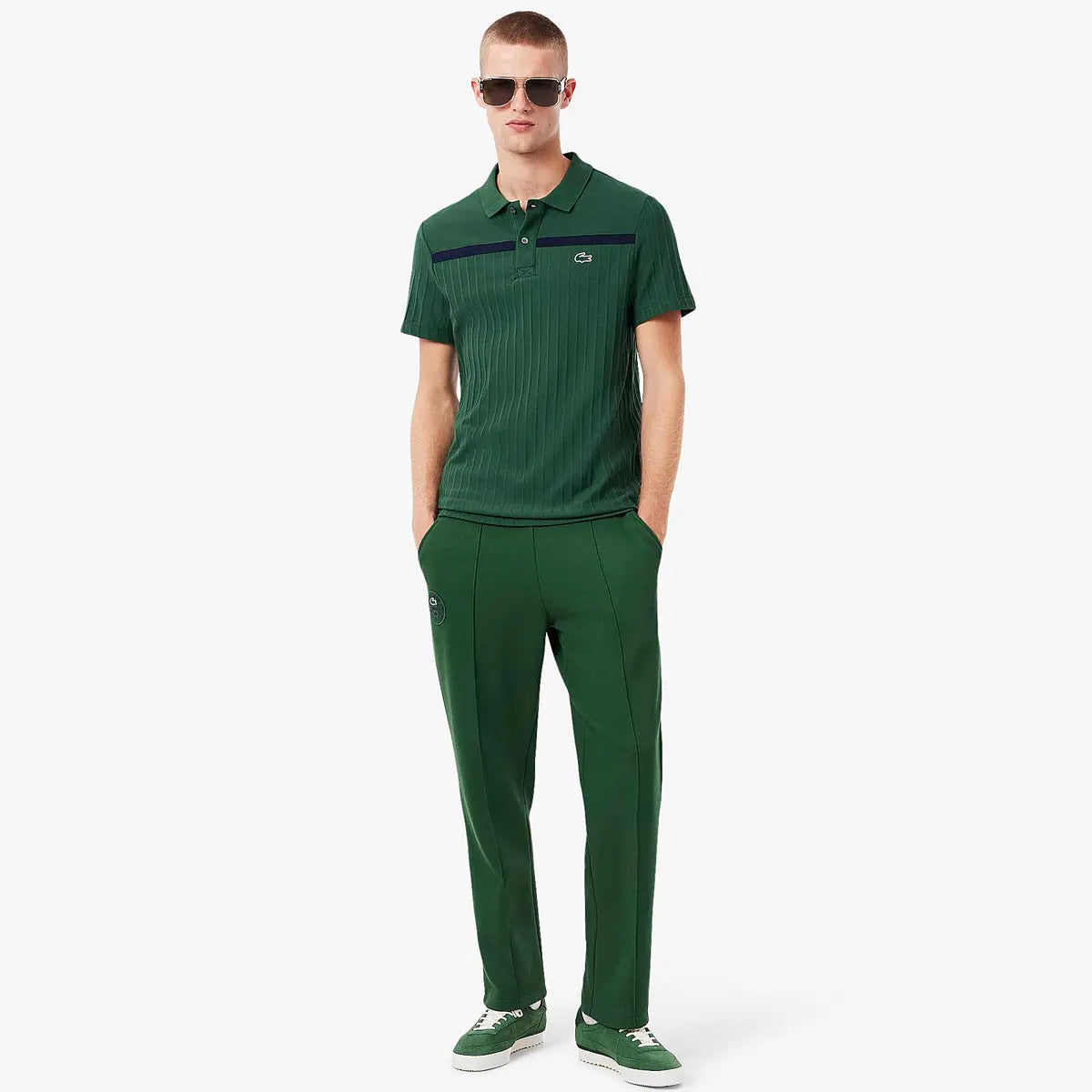 PANTALÓN LACOSTE HERITAGE ALGODÓN