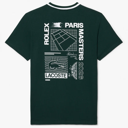 CAMISETA LACOSTE ROLEX PARIS MASTERS GRAPHIC