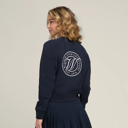 SUDADERA WILSON MUJER SIDELINE CREW