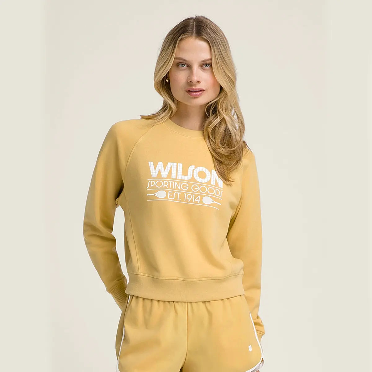 SUDADERA MUJER WILSON SIDELINE CREW