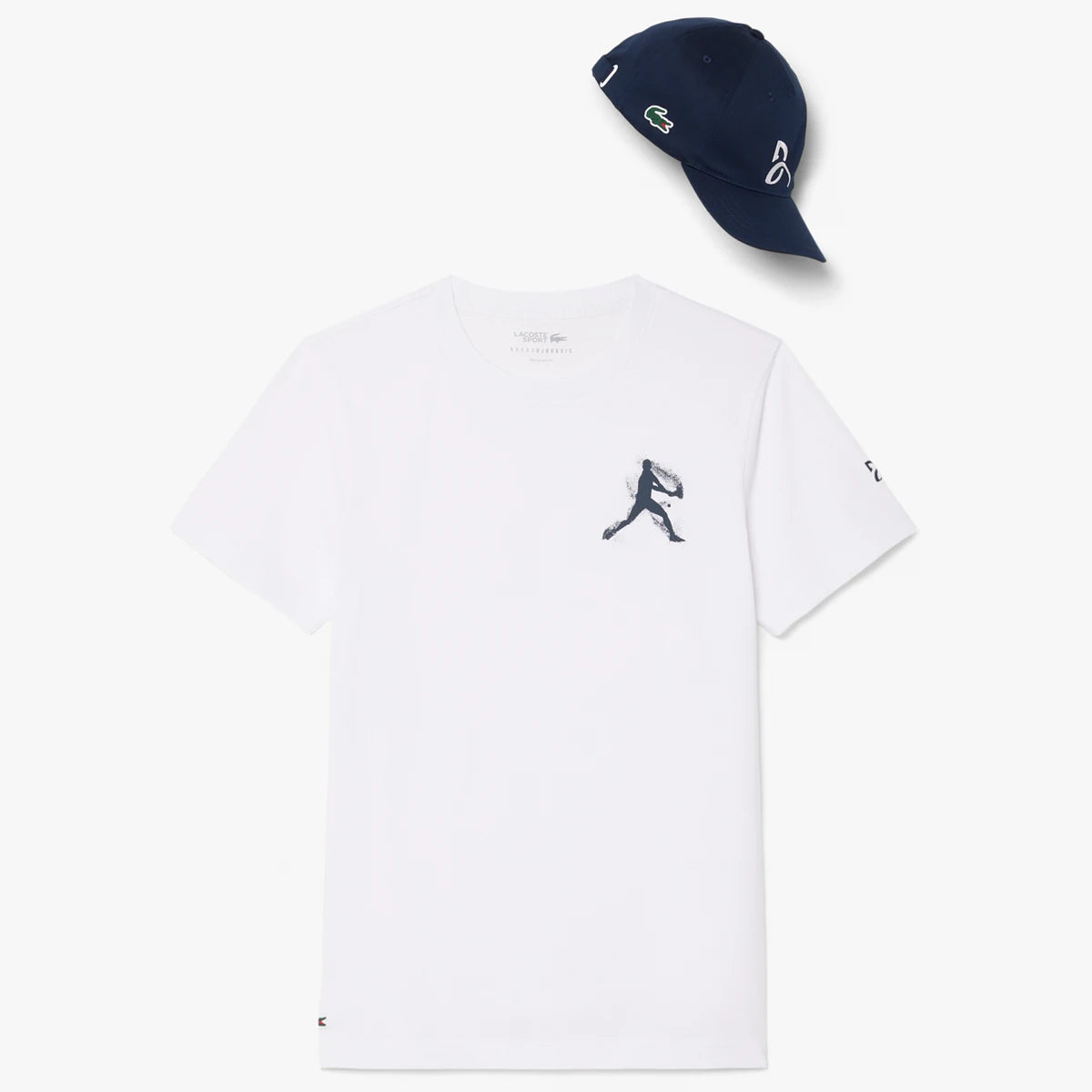 PACK FAN LACOSTE DJOKOVIC CAMISETA + GORRA