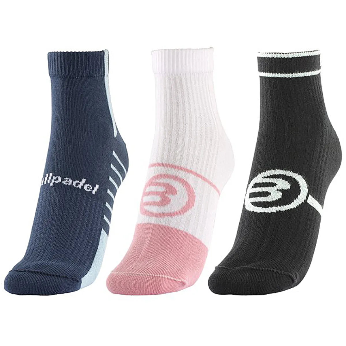3 PARES DE CALCETINES BULLPADEL BP255 (ANKLE)