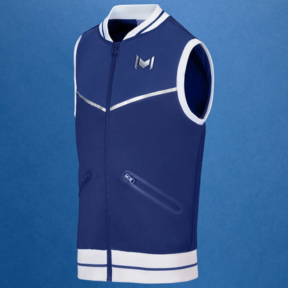 CHAQUETA MOURATOGLOU APPAREL JUNIOR SIN MANGAS NEW YORK