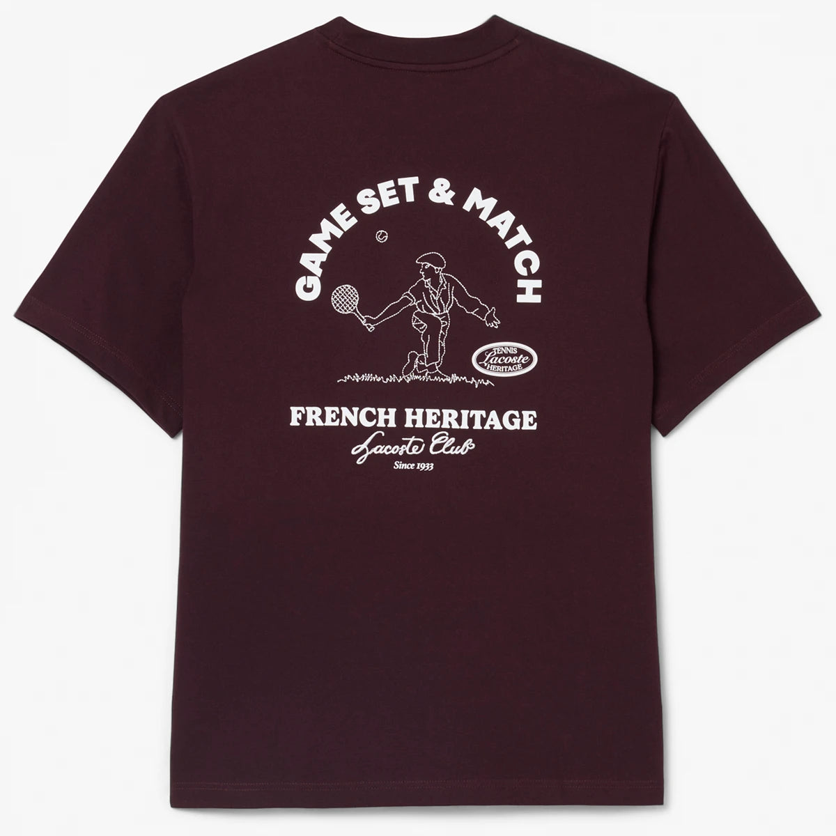 CAMISETA LACOSTE HERITAGE GRAPHIC