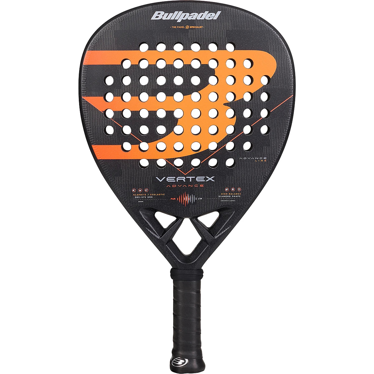 RAQUETA PADEL BULLPADEL VERTEX ADVANCE 2026