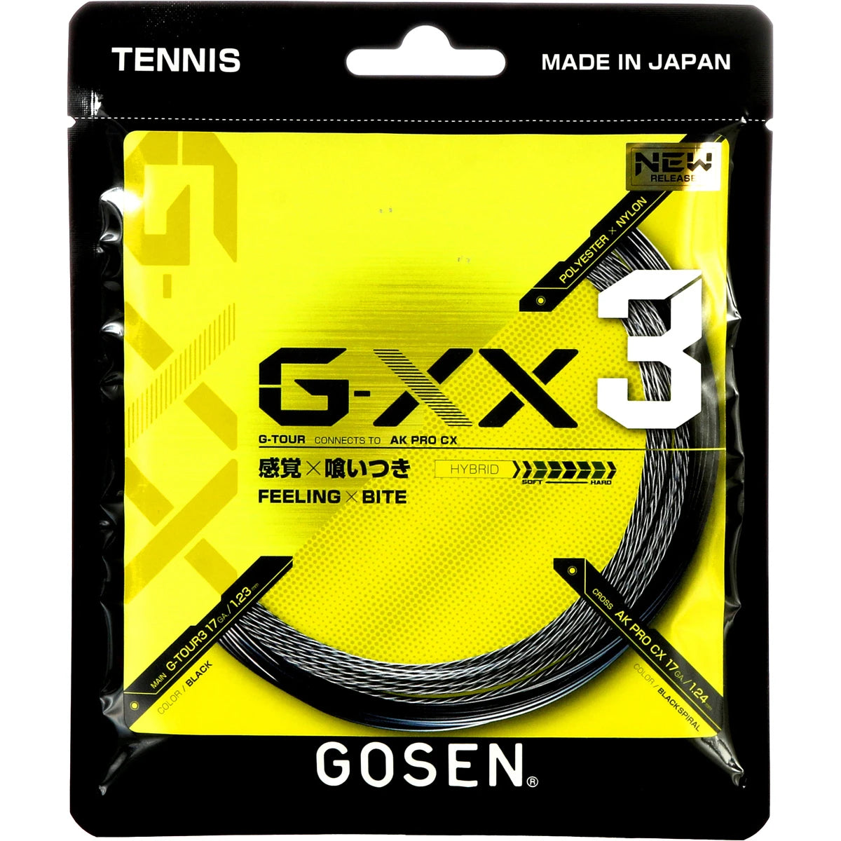 CORDAJE GOSEN G-XX 3 (12 METROS)
