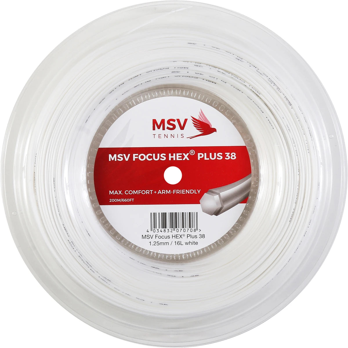 BOBINA MSV FOCUS HEX PLUS 38 (200 METROS)