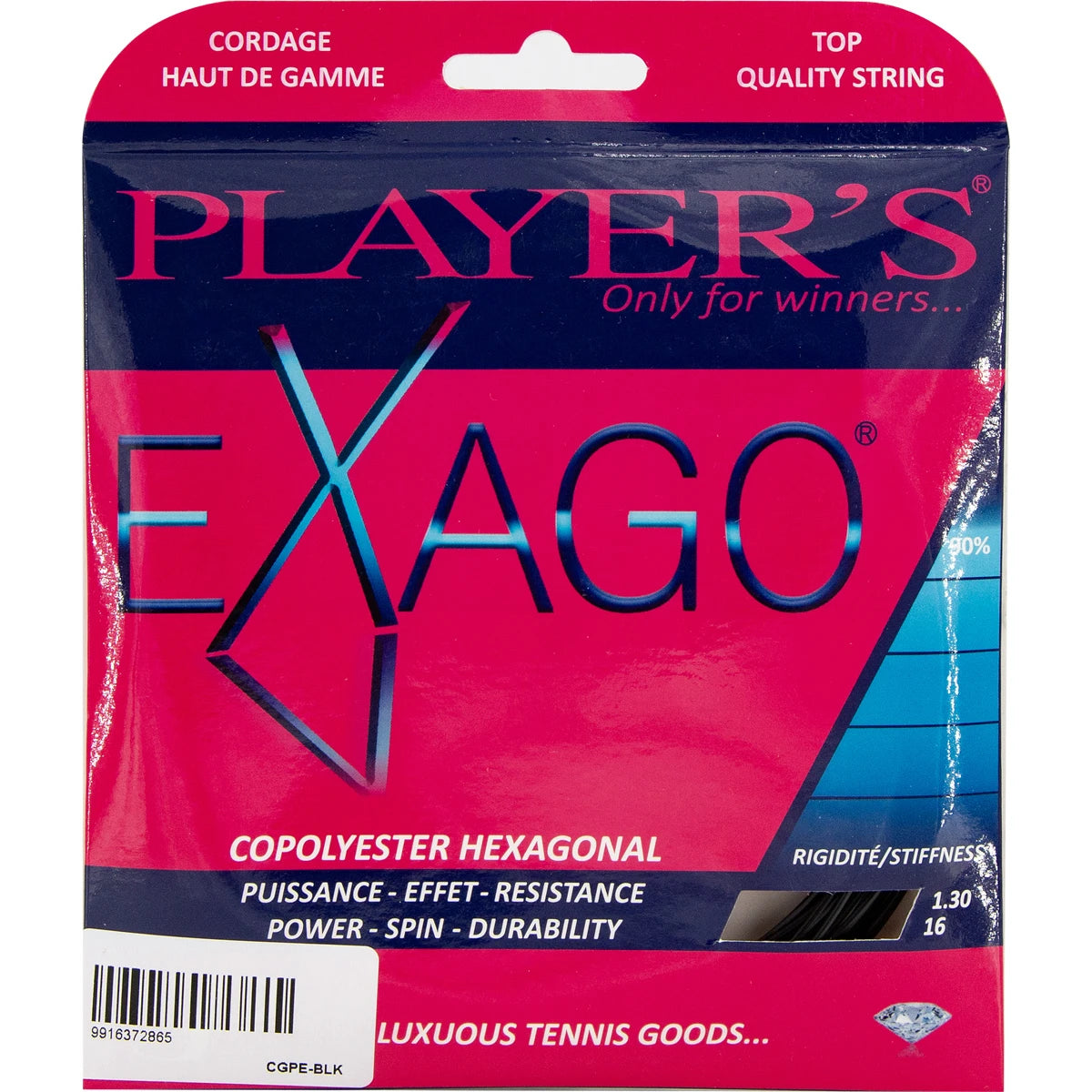 CORDAJE PLAYER'S EXAGO (12 METROS)