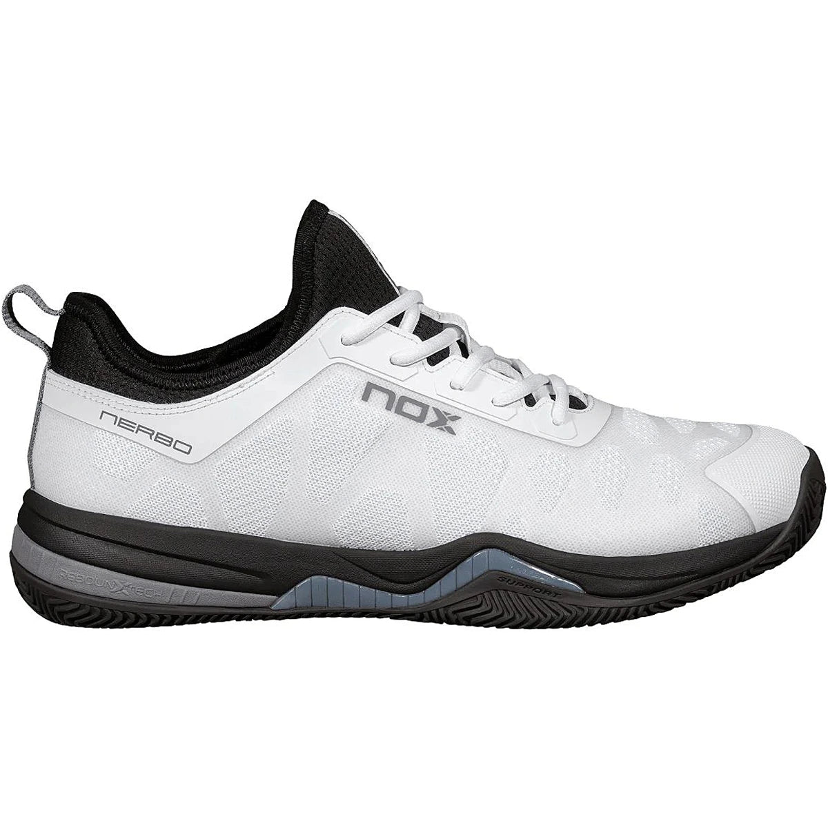 ZAPATILLAS NOX PADEL NERBO WHITE/RAVEN