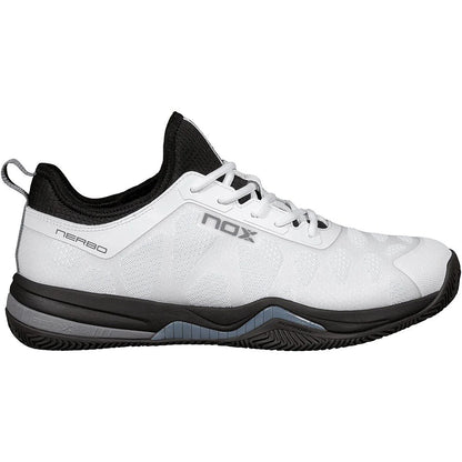 ZAPATILLAS NOX PADEL NERBO WHITE/RAVEN